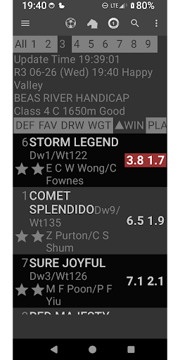 HkBetInfo Screen 2