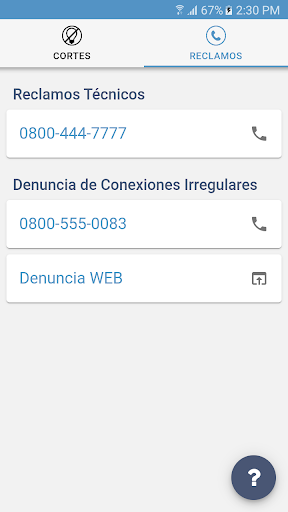 Cortes Programados Rosario Screen 2