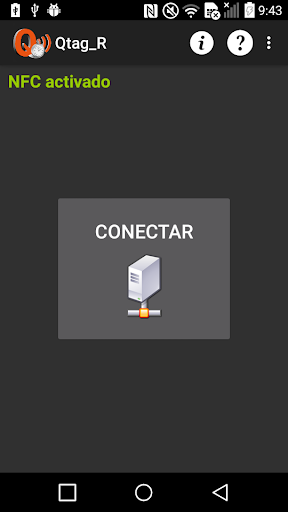 Android application Qtag_R screenshort