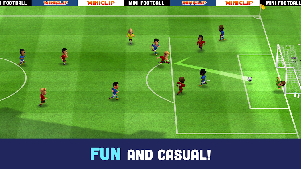 Mini Football - Mobile Soccer 2.7.0 APK + Mod (Endless / Weak enemy) for Android