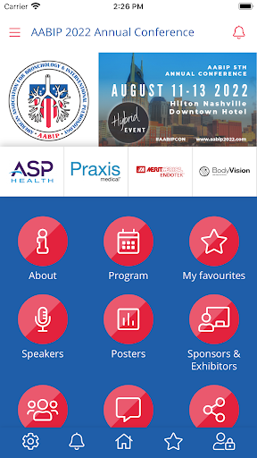 Android application AABIP 2022 screenshort