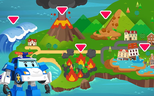 Screenshot of Robocar Poli Earthquake Safety