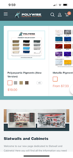 PolyWise Screen 2