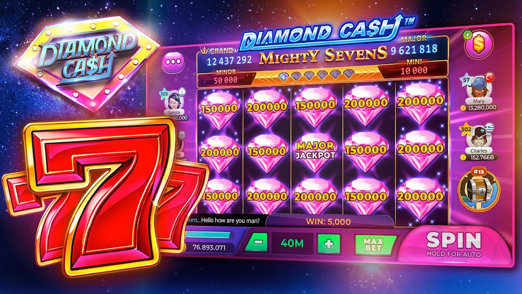 Diamond cash slots - casino