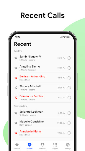 Contacts Screen 3