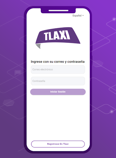 Android application Tlaxi screenshort