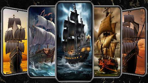 Pirate Ship Walllpaper Screen 3