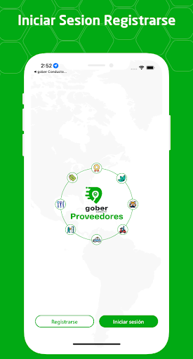 GOBProveedores Screen 2