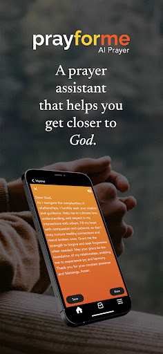 Android application PrayForMe - AI Prayer screenshort