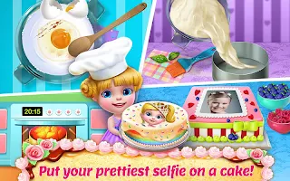 Real Cake Maker 3D Bakery - Screenshot 2