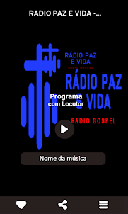 Rádio Paz e Vida - Web Rádio