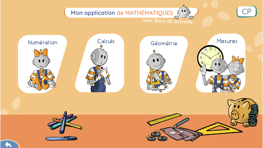 Mon appli de maths CP avec BDG Screen 2