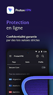 Proton VPN: VPN sécurisé Capture d'écran