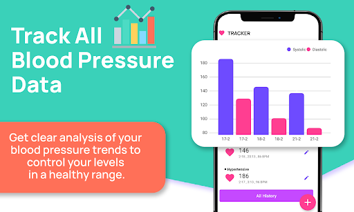 Blood Pressure BPM Tracker Screen 3
