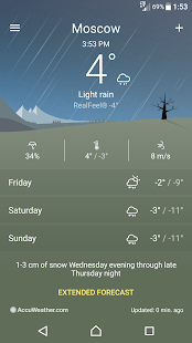 Wetter Capture d'écran