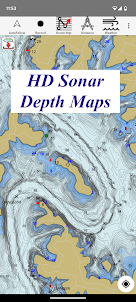 Fishing Points-Lake Depth Maps