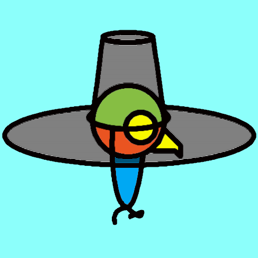 God Parrot logo