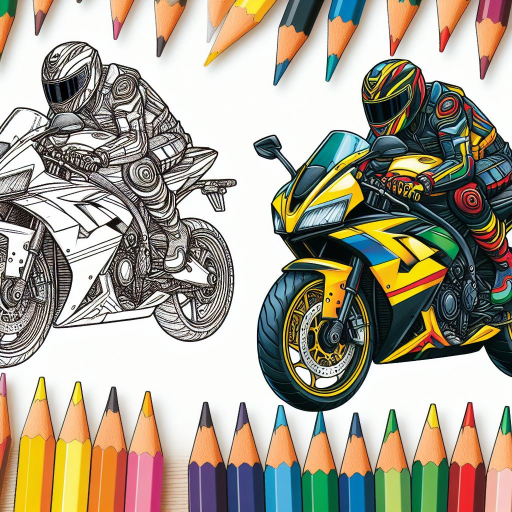 Bikes Color By Number logo