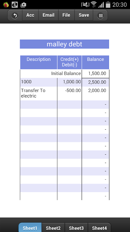 Simple Checkbook - 0.0.2 - (Android)