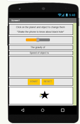 Gravity On Planets Screen 2