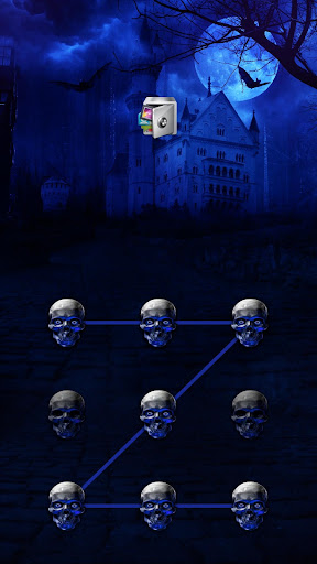 Android application AppLock Live Theme Dark Castle screenshort