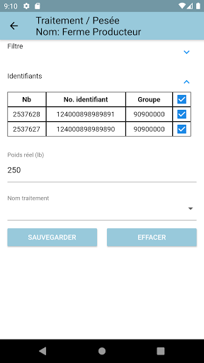 RegiVeau Screen 3