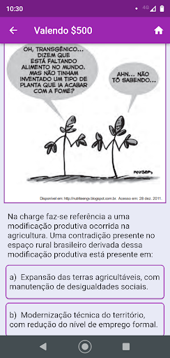 Enem Ciências Humanas Game Screen 2