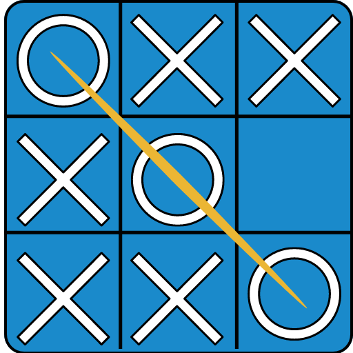 Tic Tac Toe:2 player XOXO Game logo