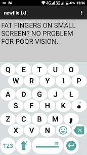 1C Big Keyboard MOD APK (Ad-Free Unlocked) 1