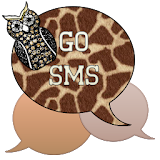 GO SMS - Giraffe Owl icon