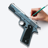 Научитесь рисовать оружие