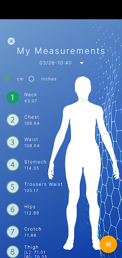 Abody.ai: Body Measurement app Screenshot 3 - AppWisp.com