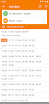 screenshot of Transport schedule - ZippyBus