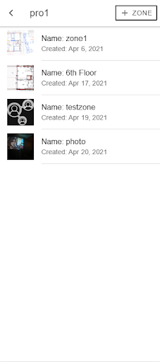 Android application PicPlan screenshort
