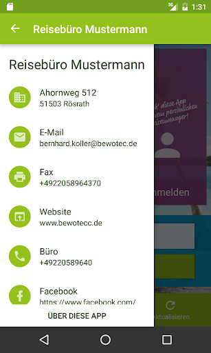 meinereisedaten Screen 3