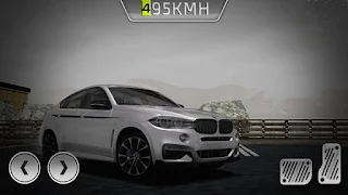 Drag BMW X6 Car City Simulator - Screenshot 1