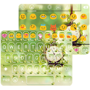 Flying Time Emoji Keyboard  Icon