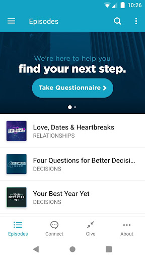 Android application Your Move With Andy Stanley screenshort