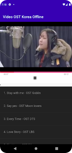 Video OST Korea Offline Screen 2