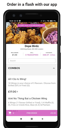 Android application Dope Birdz screenshort