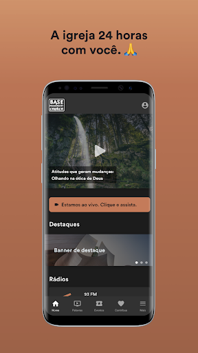 Android application Base Movement Church screenshort