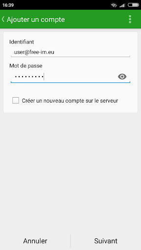 Lotus Messenger Screen 2