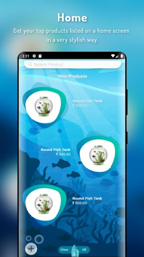 Fishpond  Aquarium E-comm App