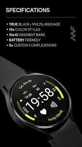 Awf Fit [X] - Wear OS 3 face