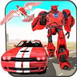Flying Robot Eagle - Muscle Car Robot Transform icon