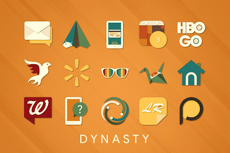 Dynasty - Retro Icon Pack Tangkapan layar