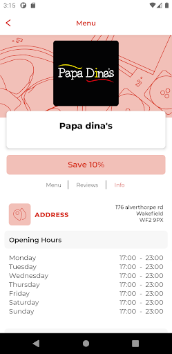 Papas Dina WF2 Screen 2