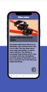 Haylou GST Smartwatch Guide