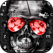 Cool Skull Keyboard Theme
