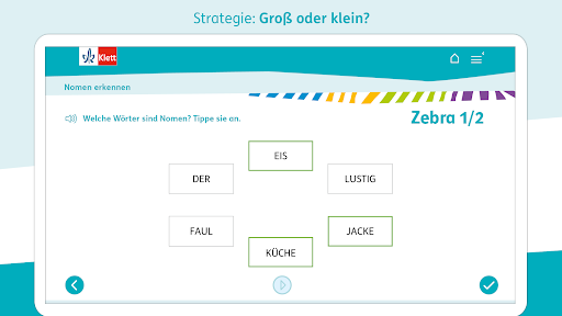 Zebra Deutsch Klasse 1-4 screenshot 14